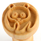 MKM Panda 2.5cm wood stamp